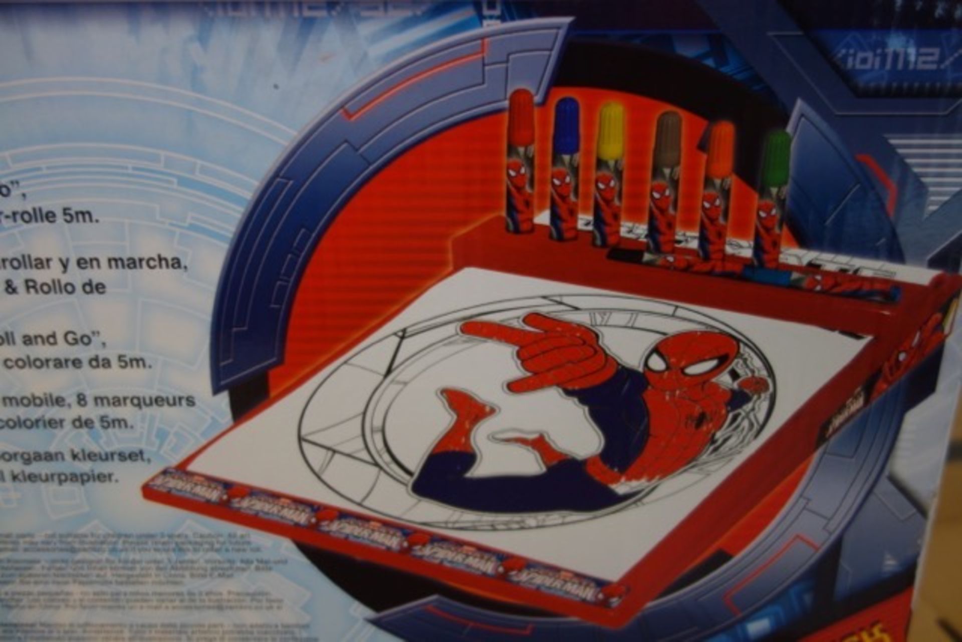 24 x Brand New Marvel Ultimate Spiderman Jumbo Roll + Go Art Desks. Original RRP £19.99 each - Image 2 of 3