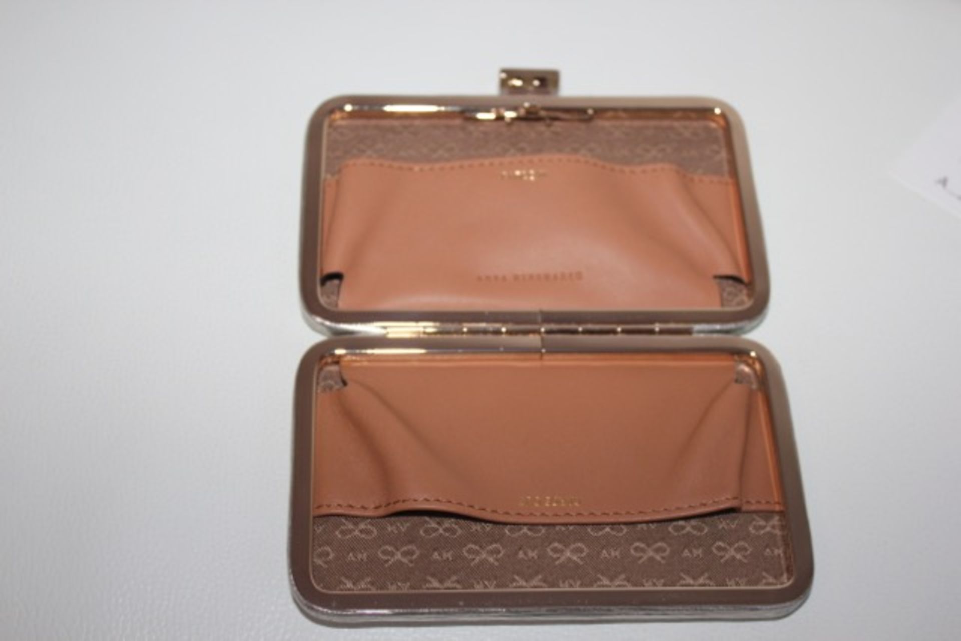 Anya Hindmarch Miami Silver leather Card Case - Image 2 of 7