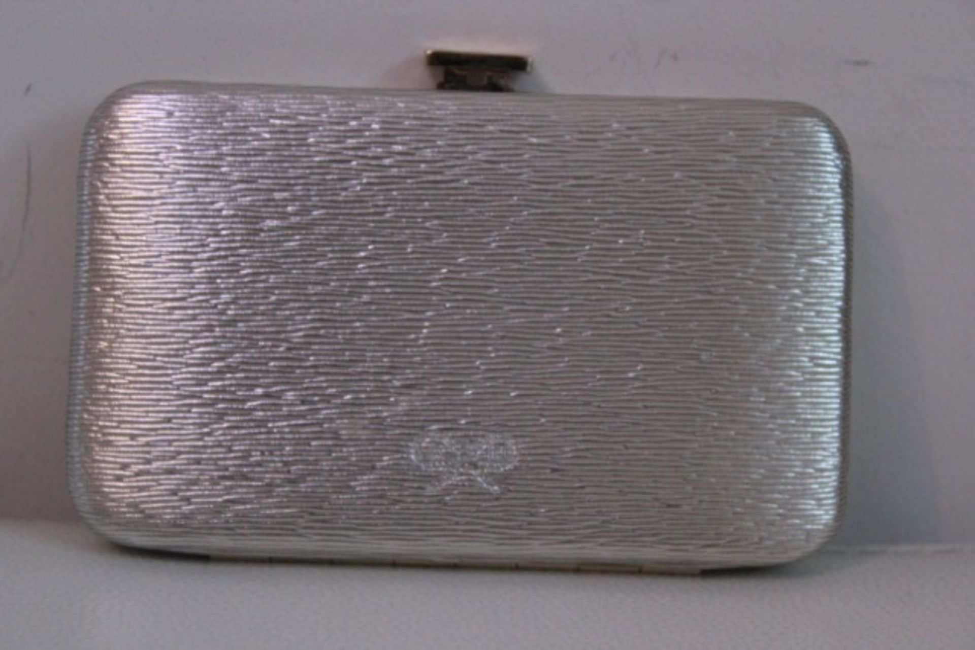 Anya Hindmarch Miami Silver leather Card Case