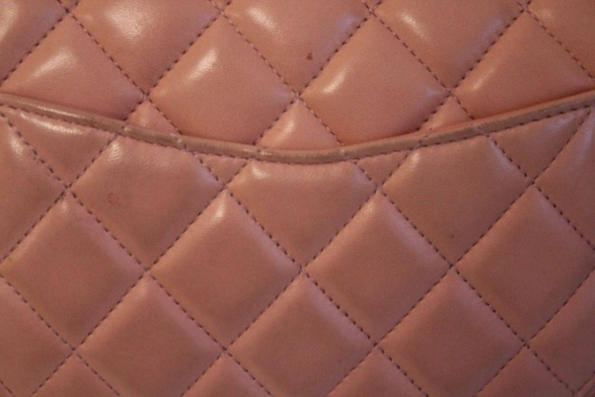 CHANEL Shoulder Bag - Pale Pink Lambskin Leather Silver Hardware - Image 2 of 22
