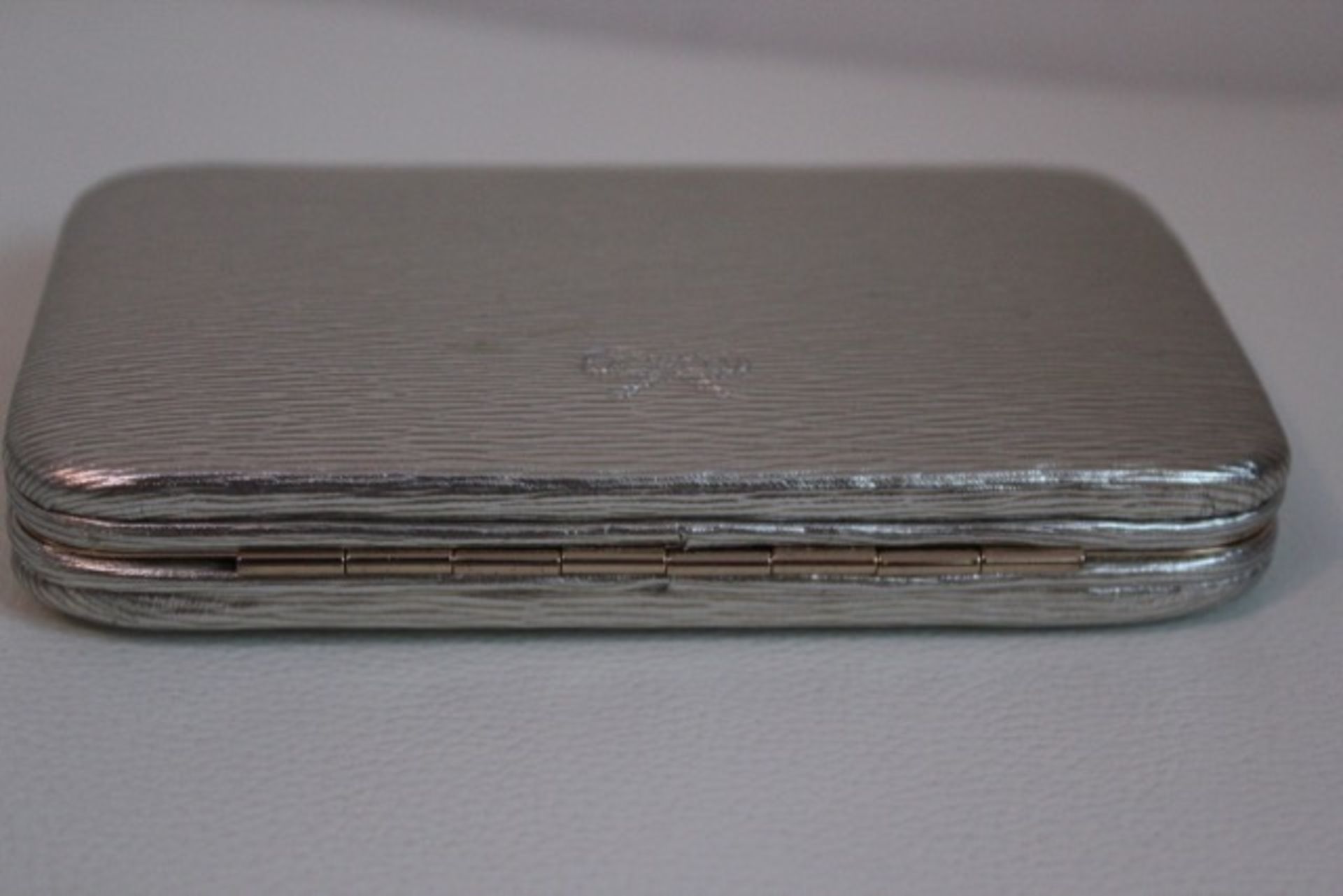 Anya Hindmarch Miami Silver leather Card Case - Image 5 of 7