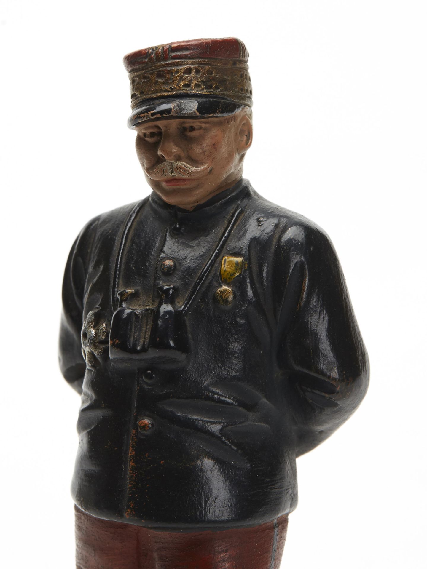 RARE FONTAINE & DURIEUX JOFFRE FIGURE BY F FOUCHER c.1914 - Image 5 of 9