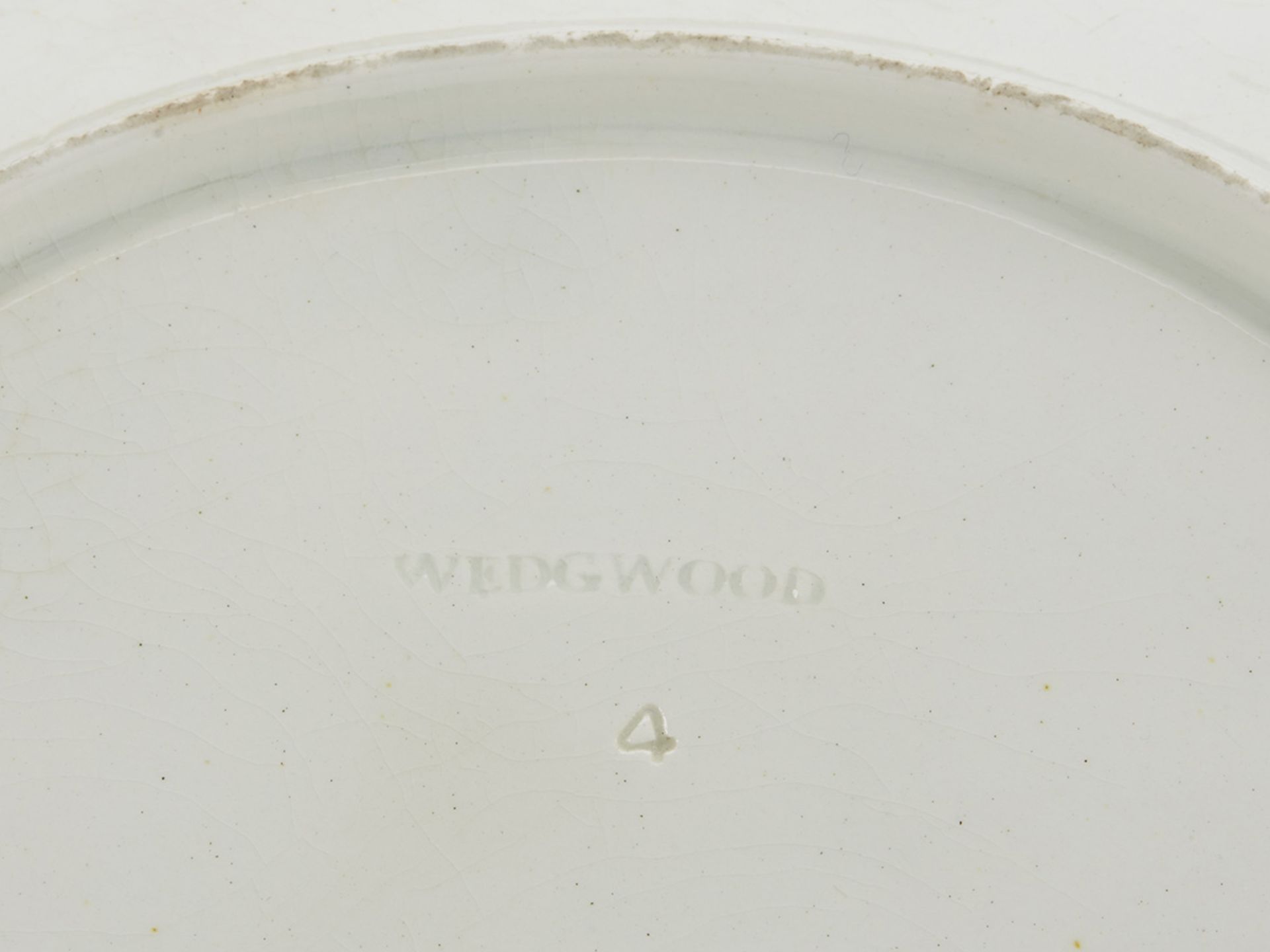 ANTIQUE WEDGWOOD MAJOLICA SERVING DISH c.1860 - Image 8 of 9