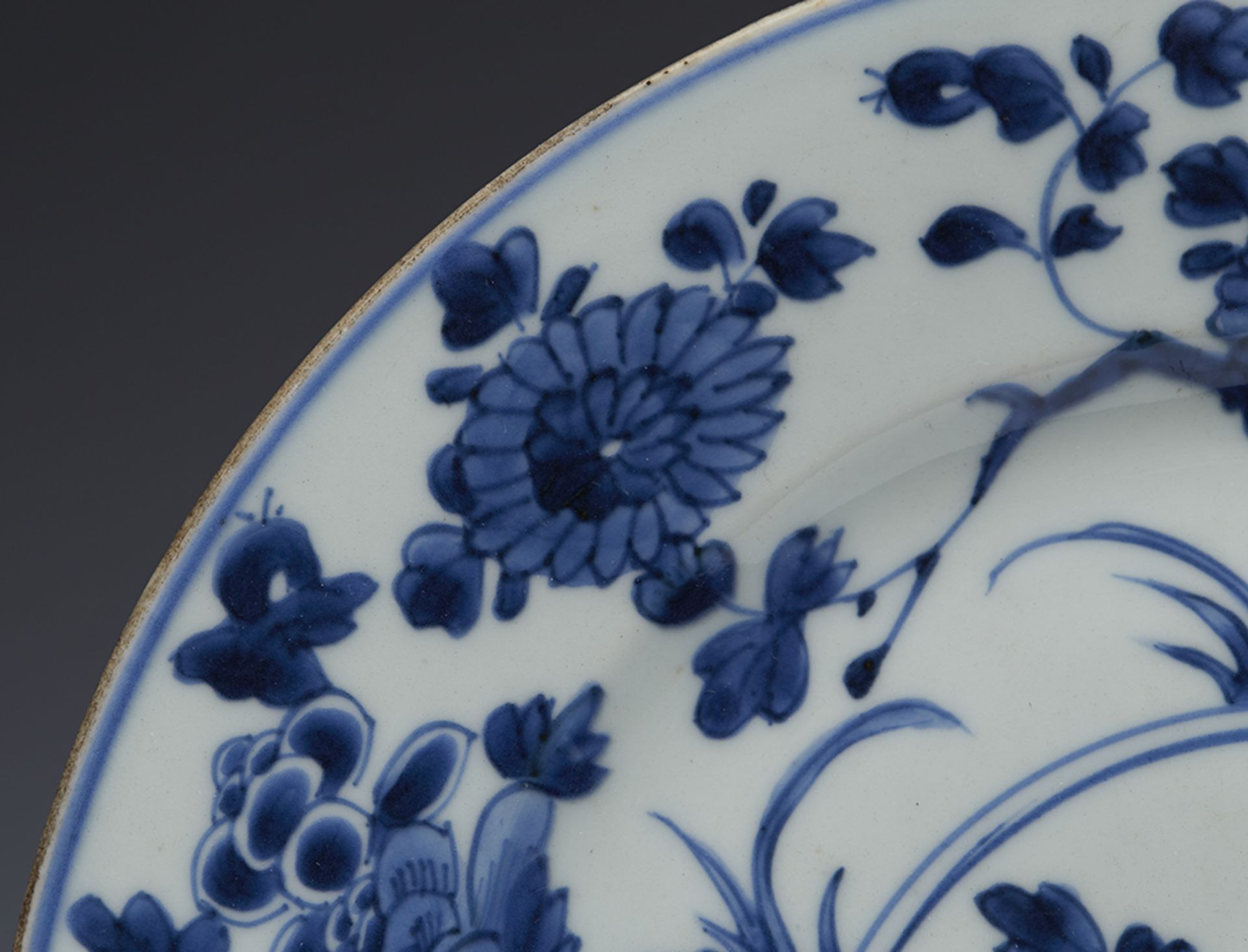 Antique Chinese Kangxi Floral Design Plates 1662-1722 - Image 9 of 14