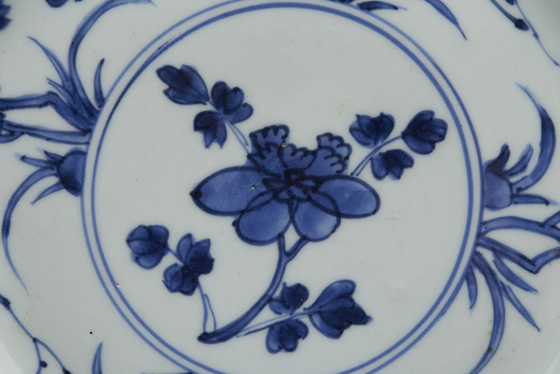 Antique Chinese Kangxi Floral Design Plates 1662-1722 - Image 7 of 14