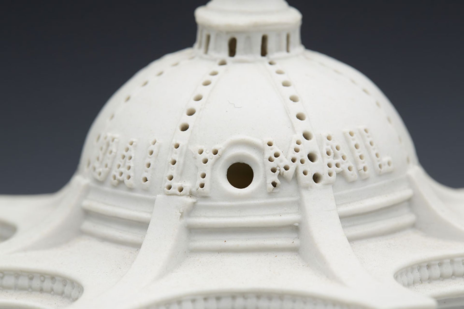 ANTIQUE PARIAN DAILY MAIL PAVILION NIGHT LIGHT c.1896 - Image 11 of 13