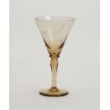 VINTAGE COMPAGNIA DI VENEZIA MURANO ENGRAVED GLASS 20TH C.