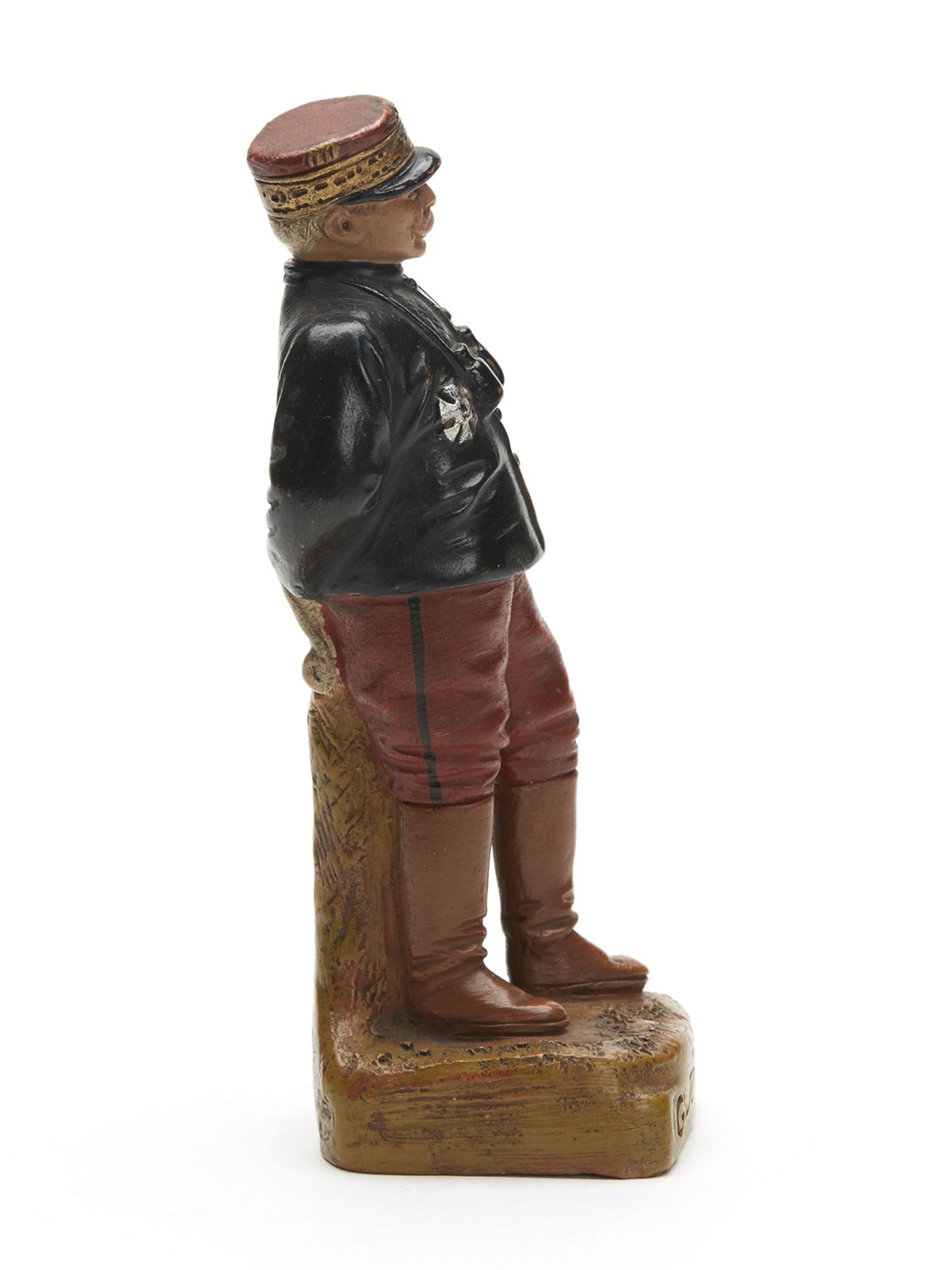 RARE FONTAINE & DURIEUX JOFFRE FIGURE BY F FOUCHER c.1914 - Image 2 of 9