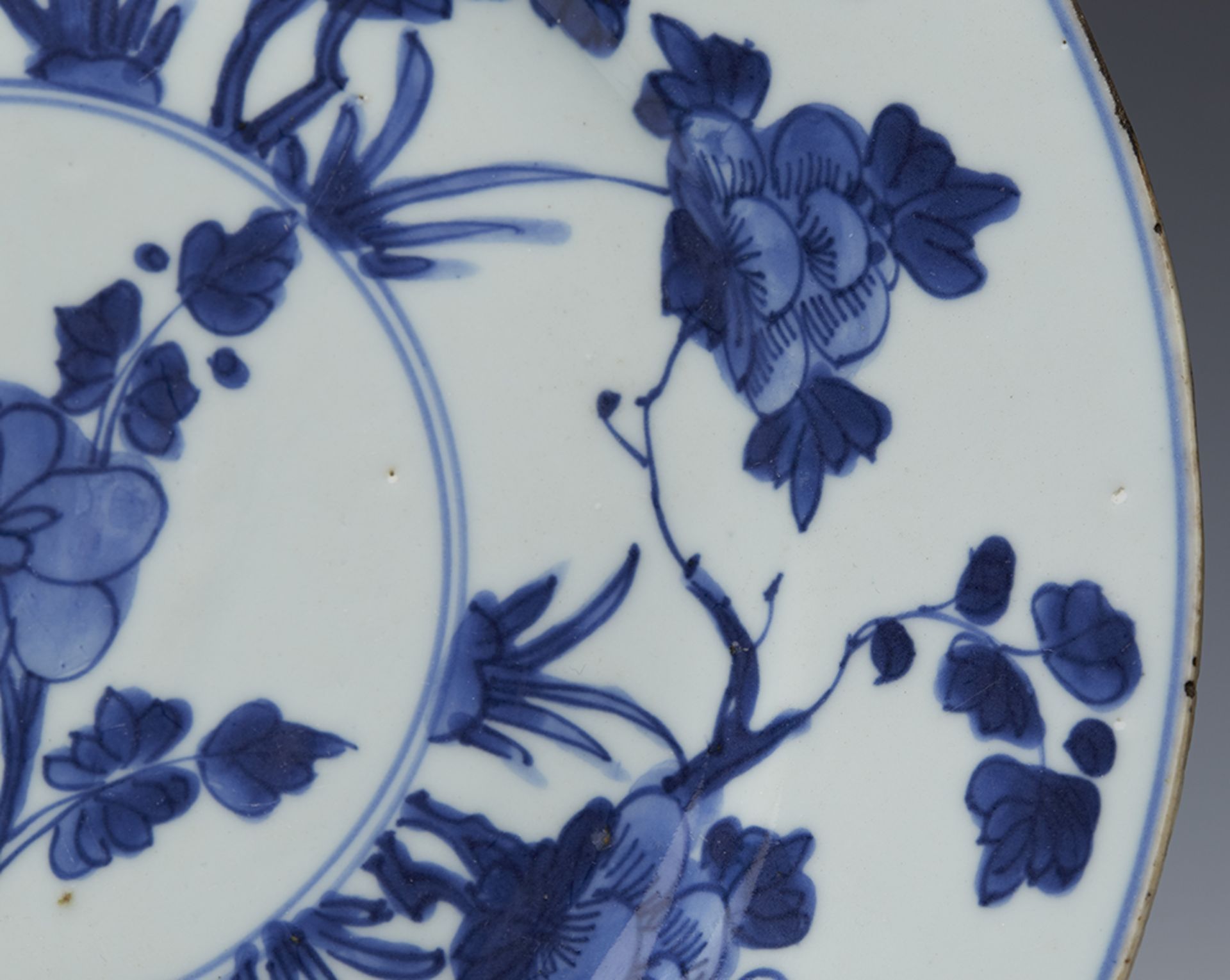 Antique Chinese Kangxi Floral Design Plates 1662-1722 - Image 3 of 14