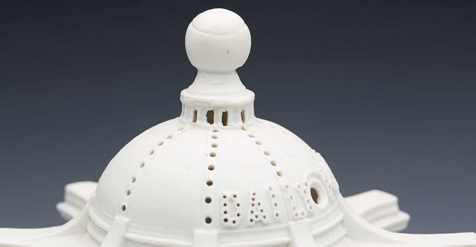 ANTIQUE PARIAN DAILY MAIL PAVILION NIGHT LIGHT c.1896 - Image 2 of 13