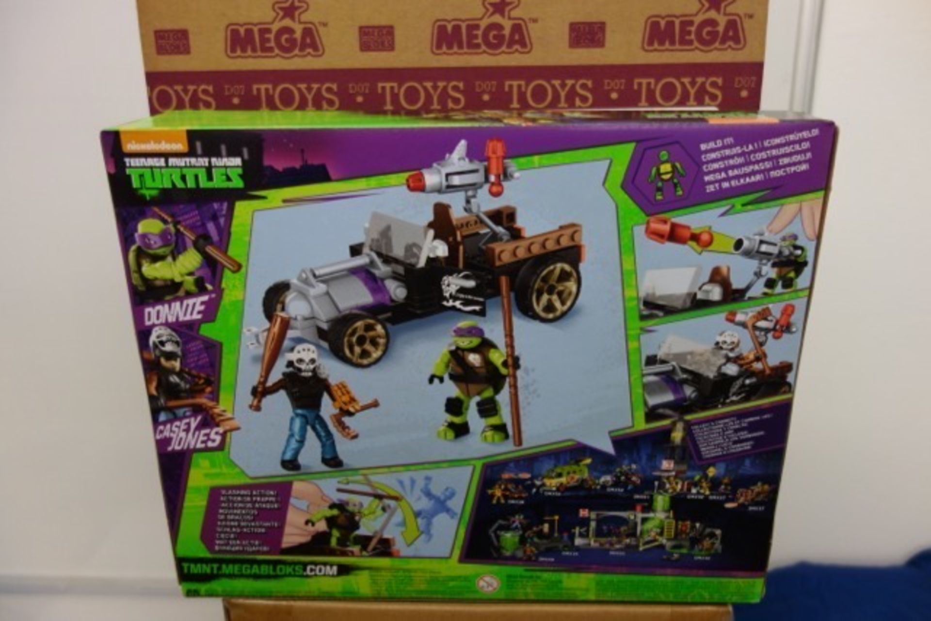Pallet to contain 60 x Brand New Mega Bloks Teenage Mutant Ninja Turtles Donnie Turtle Racer. 129 - Image 2 of 2