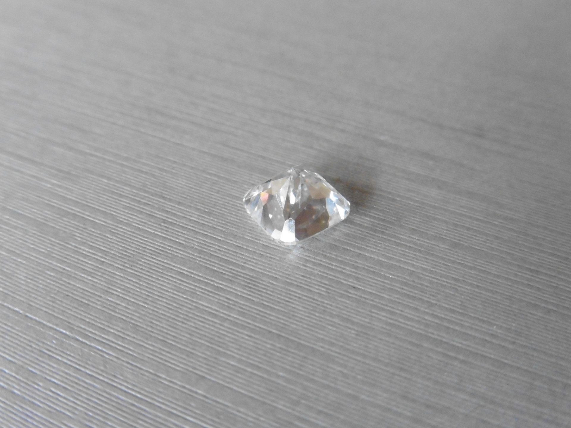 2.53ct single cushion cut diamond F colour VS1 clarity. 7.66 x 7.61 x 5.21mm - Image 4 of 6