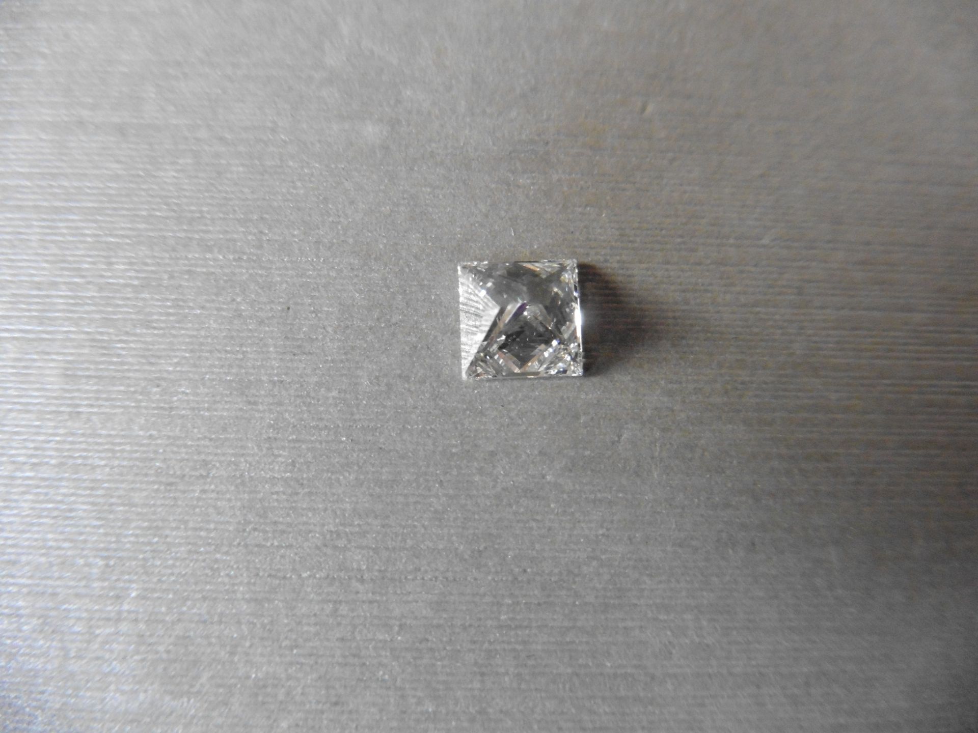 0.95ct single princess cut diamond, G colour VS1 clarity. Measures 5.73 x 5.70 x 3.88mm. GIA - Image 5 of 7