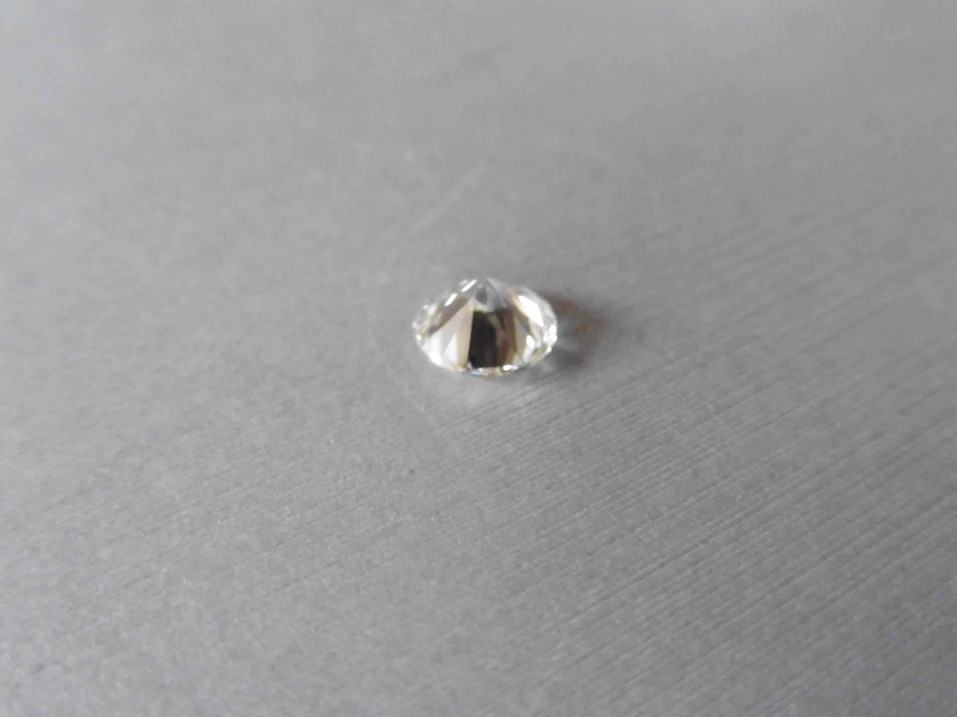 1.21ct single brilliant cut diamond, K colour VS2 clarity. 6.79 mm x 6.81mm x 4.22mm. - Image 2 of 5