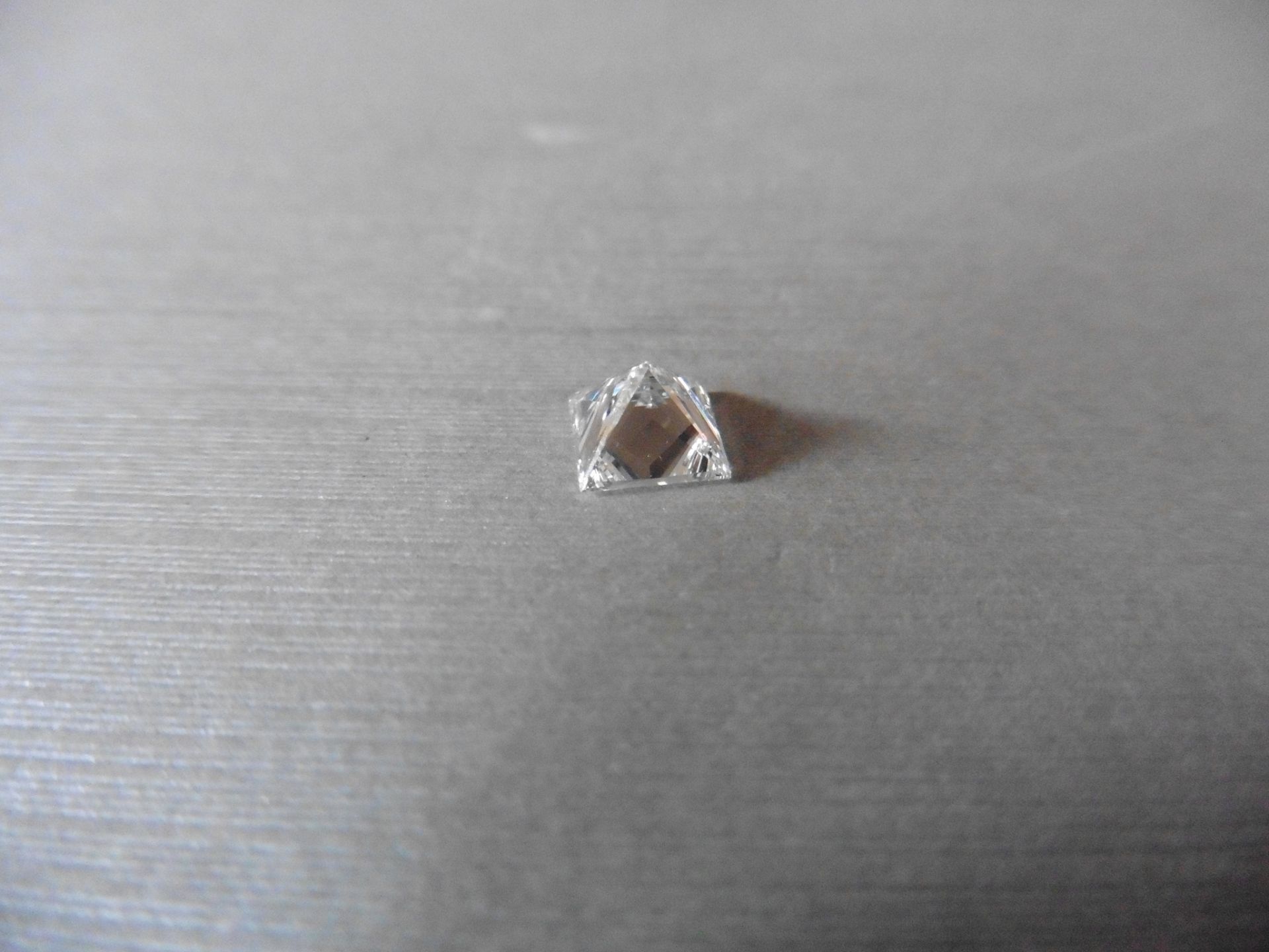 0.95ct single princess cut diamond, G colour VS1 clarity. Measures 5.73 x 5.70 x 3.88mm. GIA - Image 4 of 7