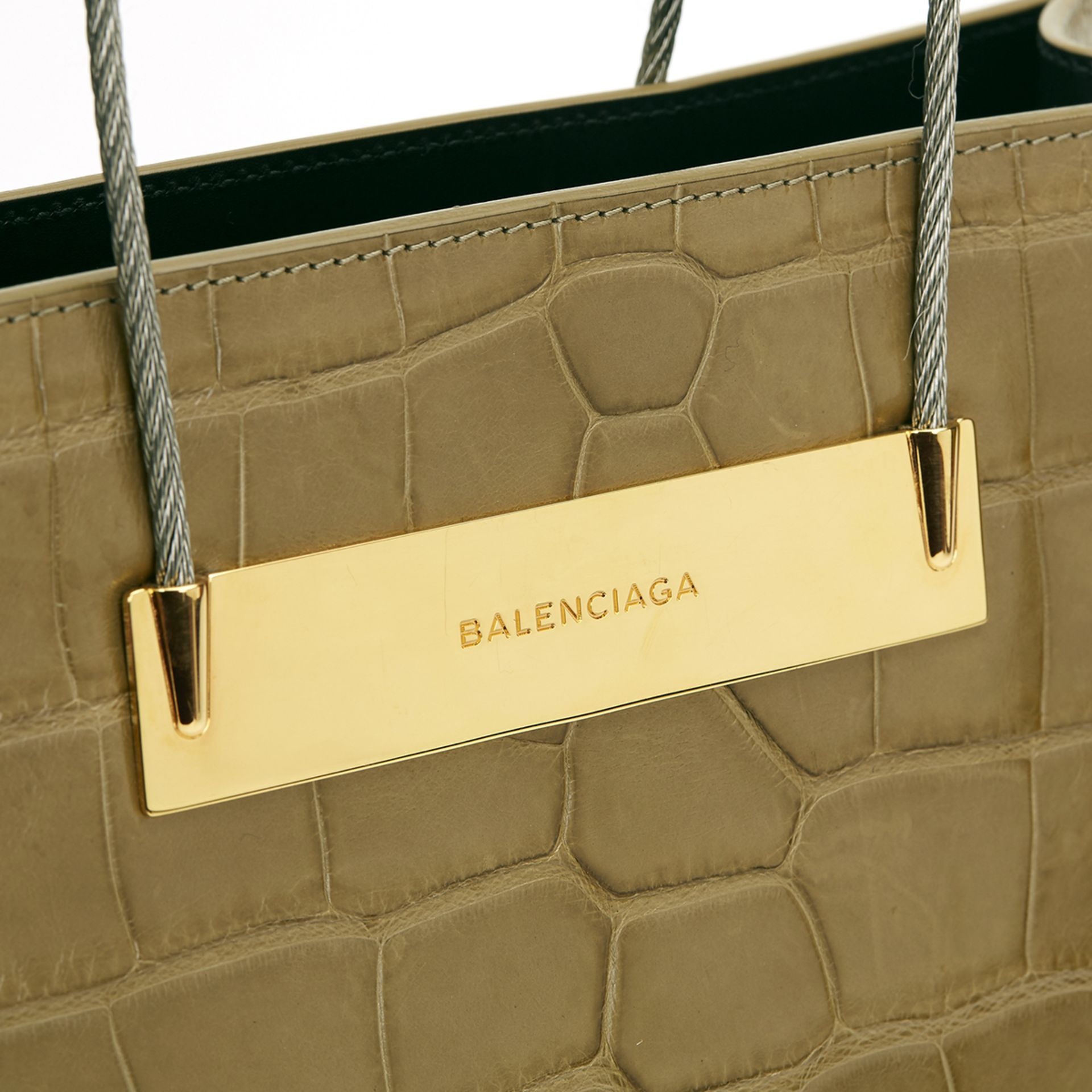 BALENCIAGA Small Cable Shopper - Image 6 of 8