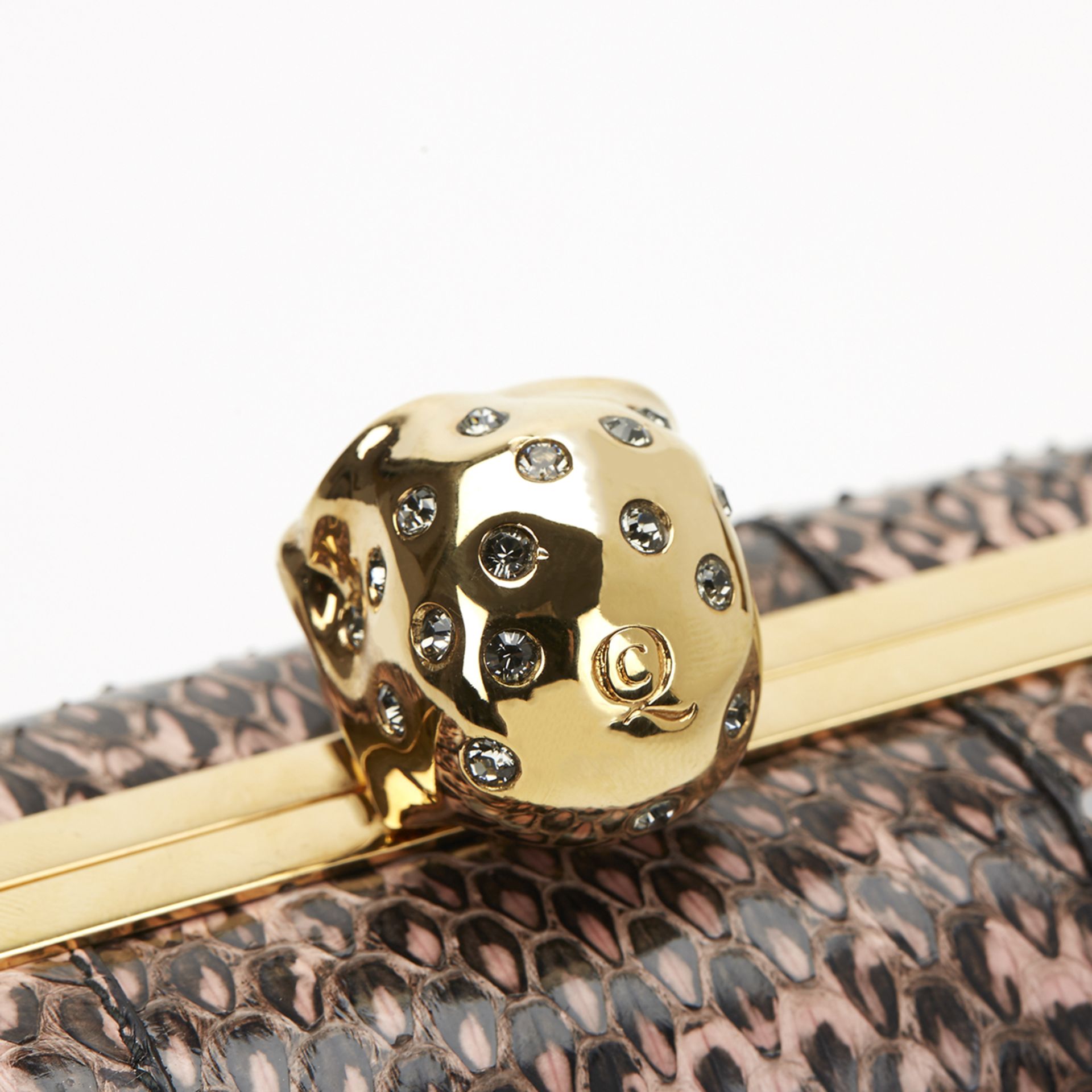 ALEXANDER MCQUEEN Skull Box Clutch - Image 7 of 11