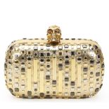 ALEXANDER MCQUEEN Skull Box Clutch