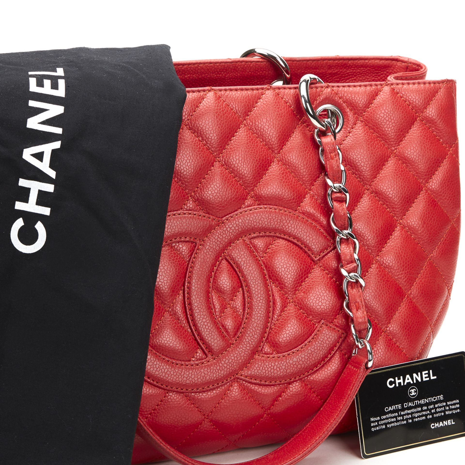 CHANEL Grand Shopping Tote - Image 9 of 10
