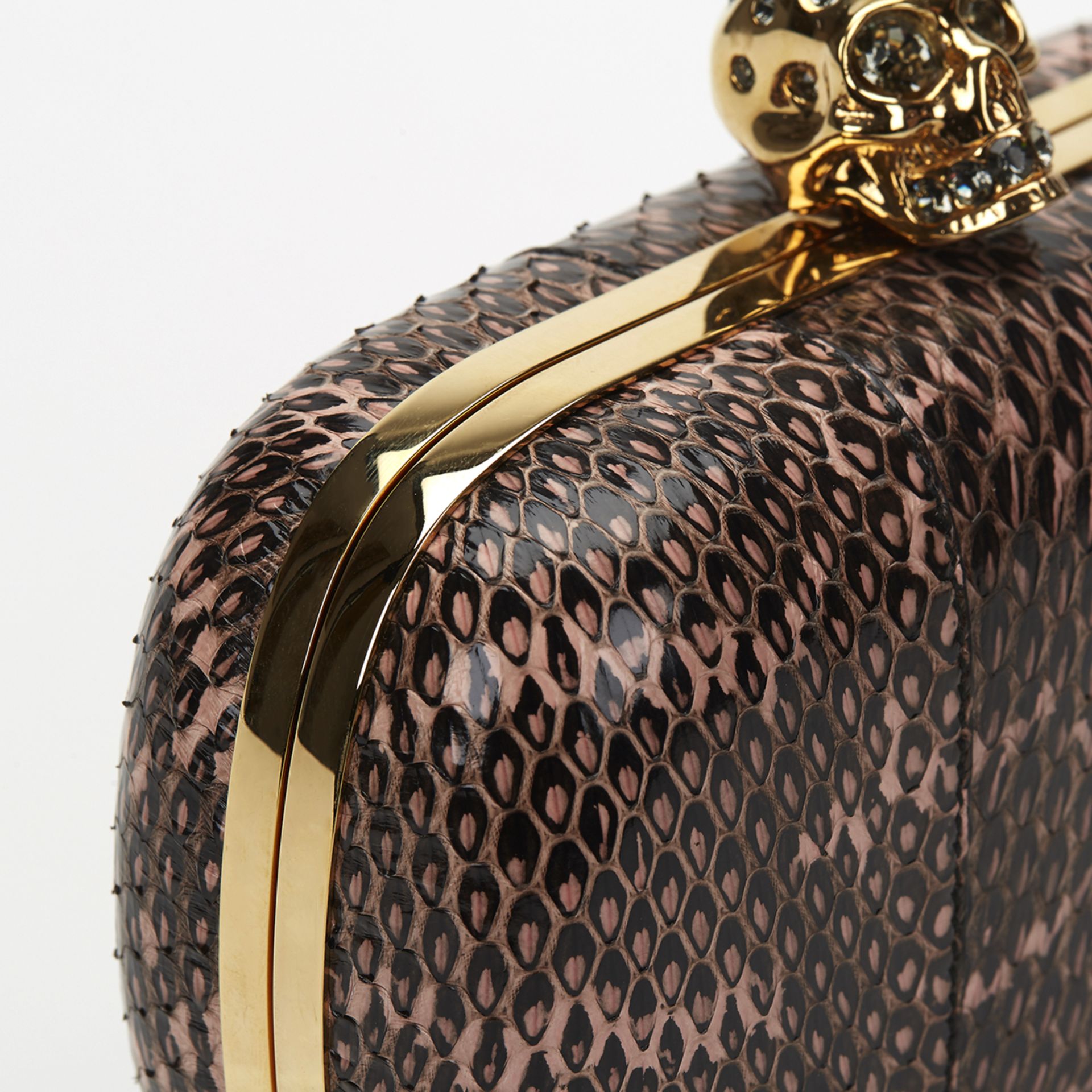 ALEXANDER MCQUEEN Skull Box Clutch - Image 6 of 11