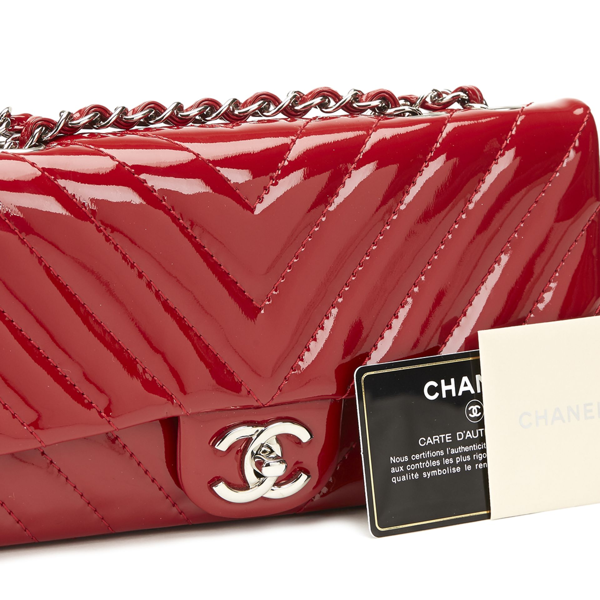 CHANEL East West Classic Single Flap Bag - Image 9 of 9