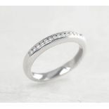 Boodles Platinum Half Eternity 0.30ct Diamond Ring