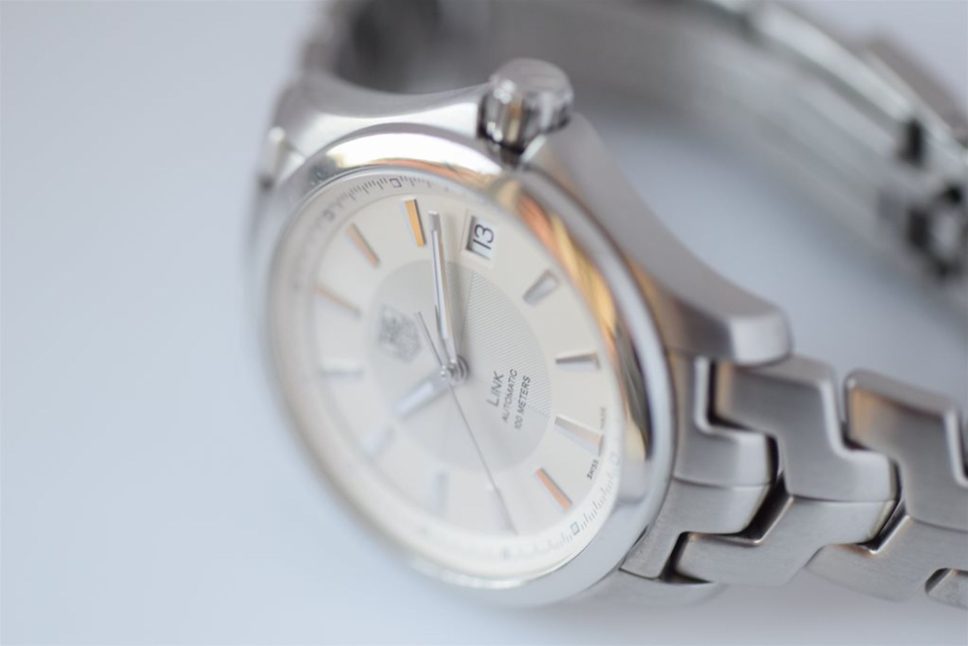 TAG HEUER LINK WJF2211 BA0586 AUTOMATIC WATCH - Image 10 of 10