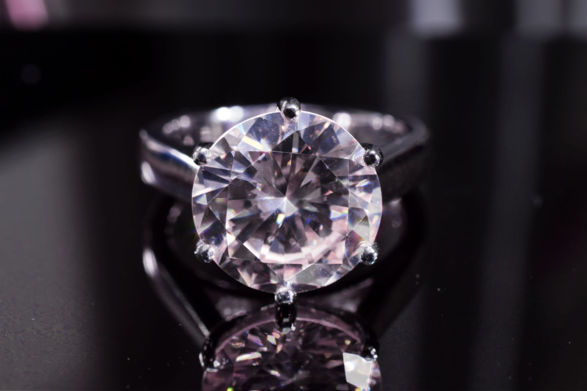 4.01 Carat Diamond Solitaire Ring