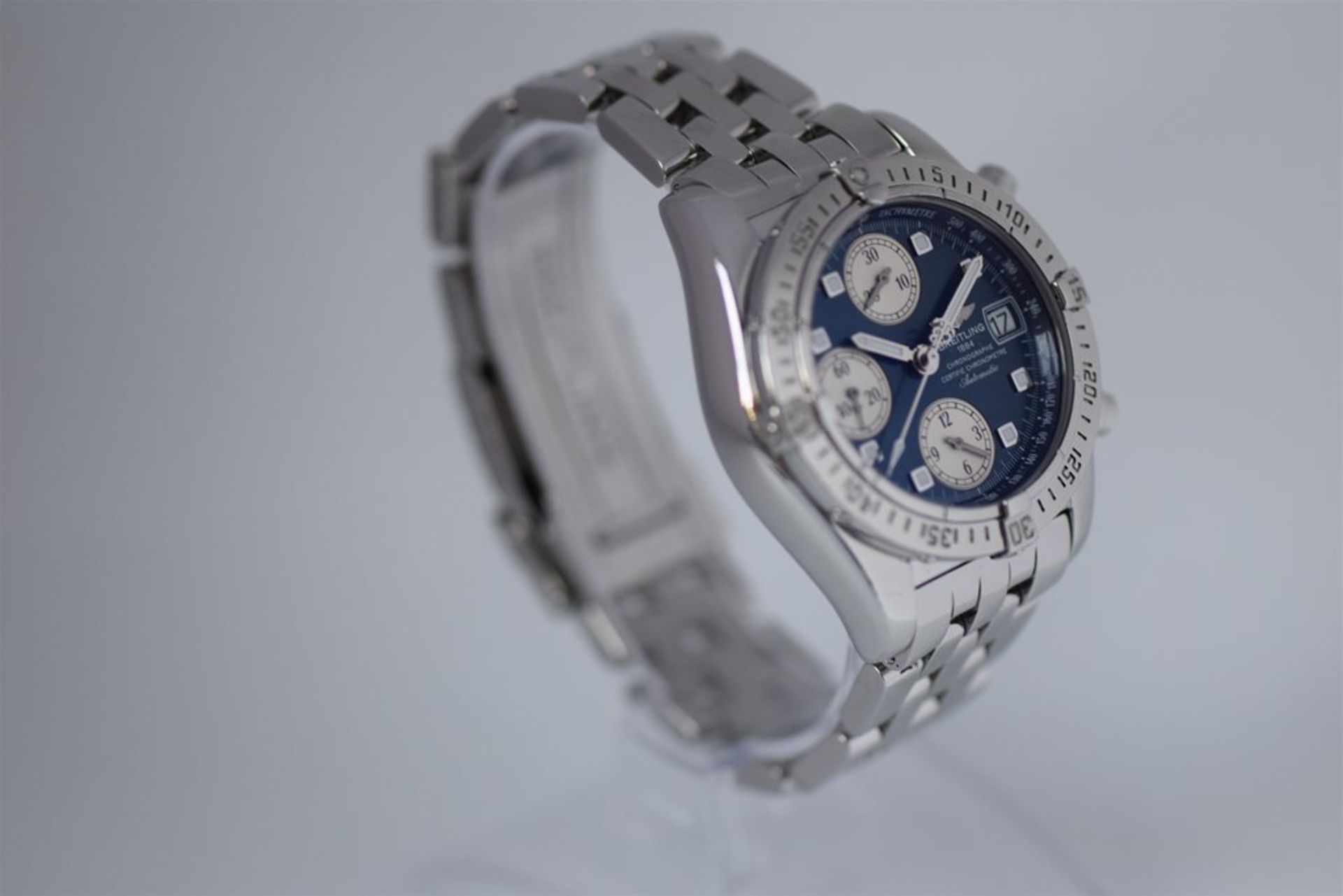 BREITLING CHRONO COCKPIT WATCH A13357 BOX PAPERS TAG - Image 6 of 11