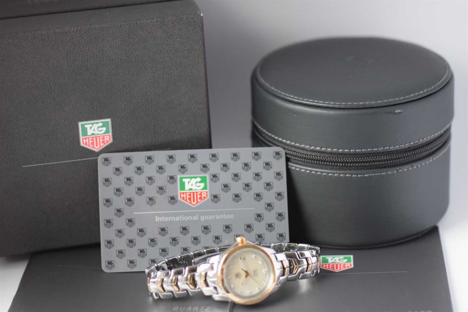 TAG HEUER LINK WJF1353.BB0581 WATCH MOP/DIAMONDS BOX & PAPERS - Image 10 of 10