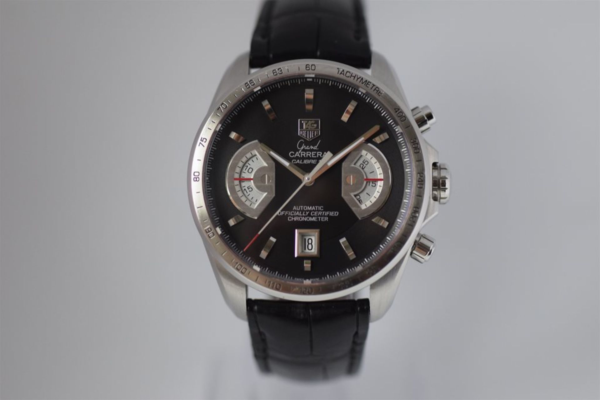 TAG HEUER GRAND CARRERA WATCH CAV511A WATCH BOX AND PAPERS 1YR WTY - Image 8 of 12