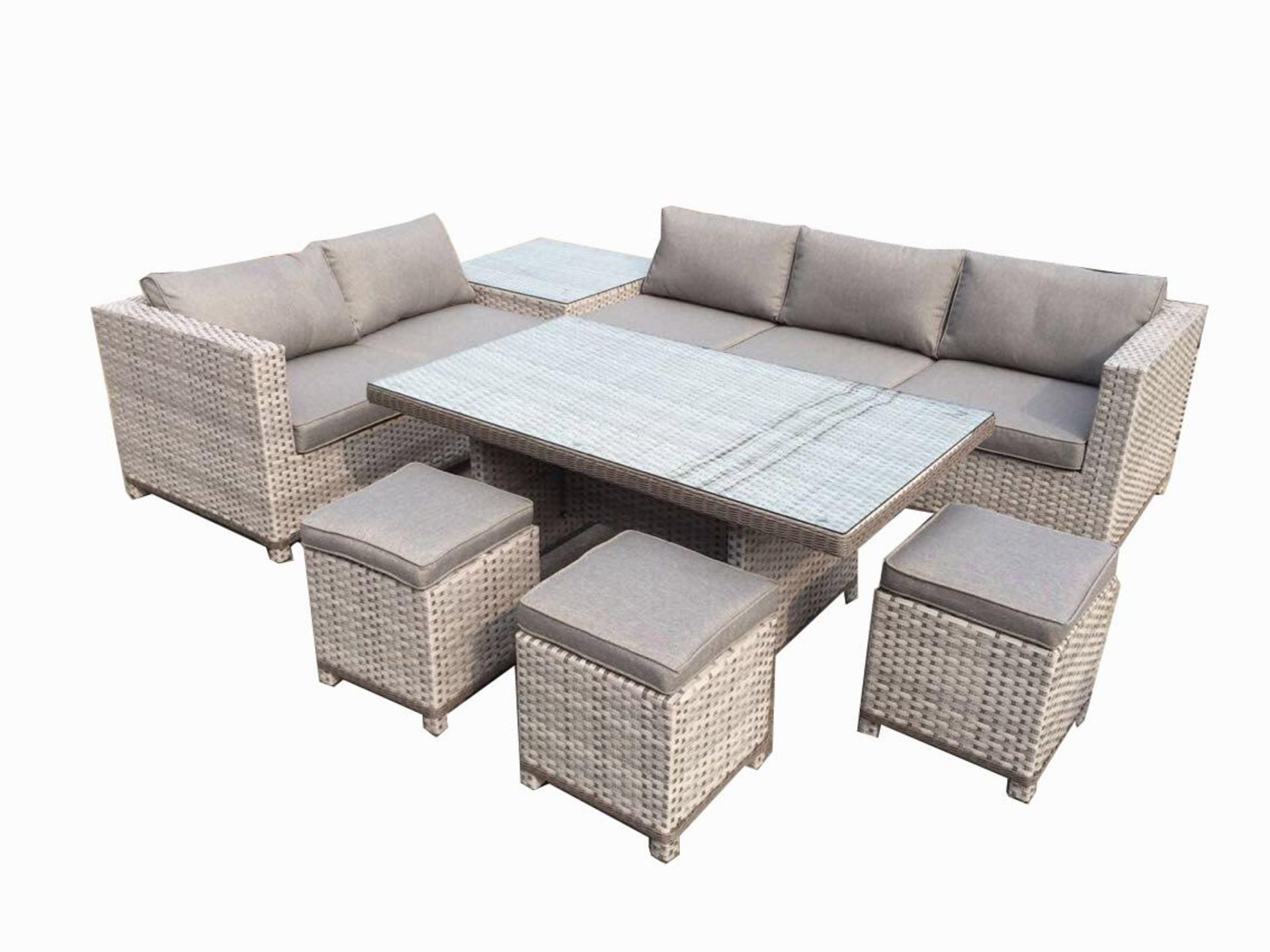 Brand New Sabrina Corner Sofa Set Dining and Lounge Sets 1x single are 3 seater sofa 200x78x66cm