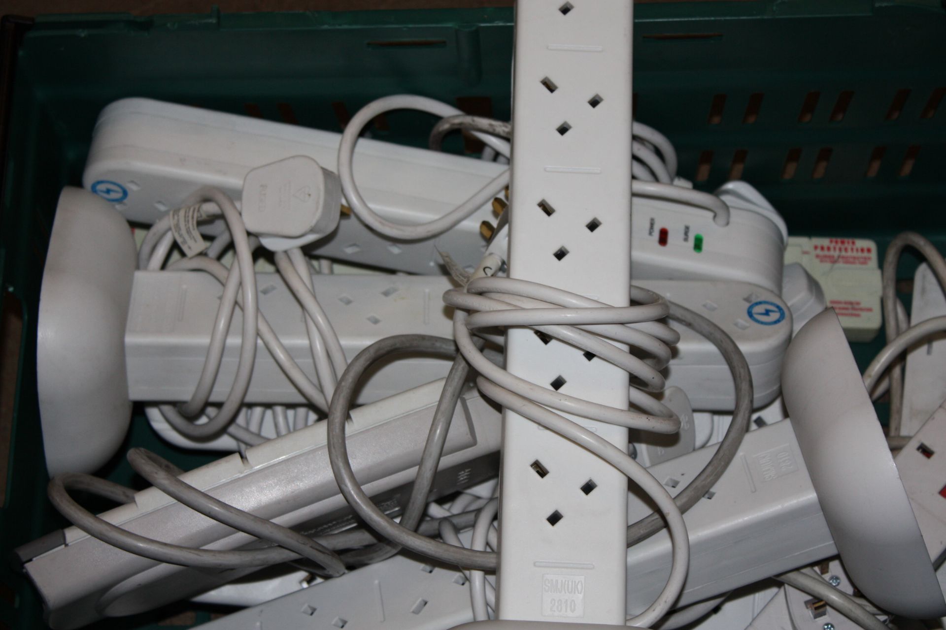 8 x various 240v tower and extension power supply boxes with surge protector - Image 2 of 2