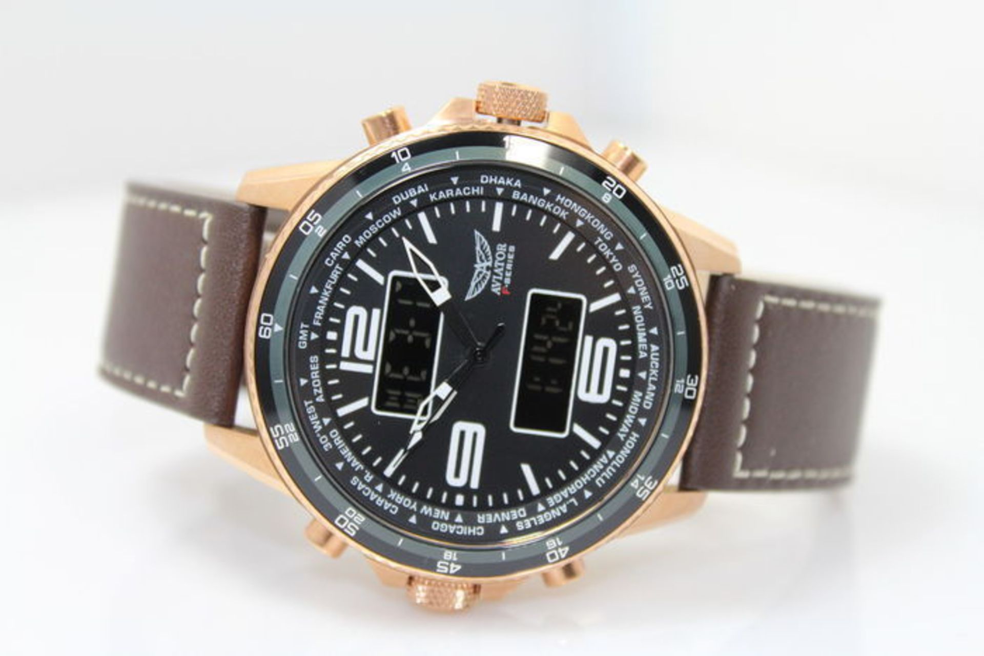 Aviator F Series _ Analogue/Digital Chrono - Men's Watch