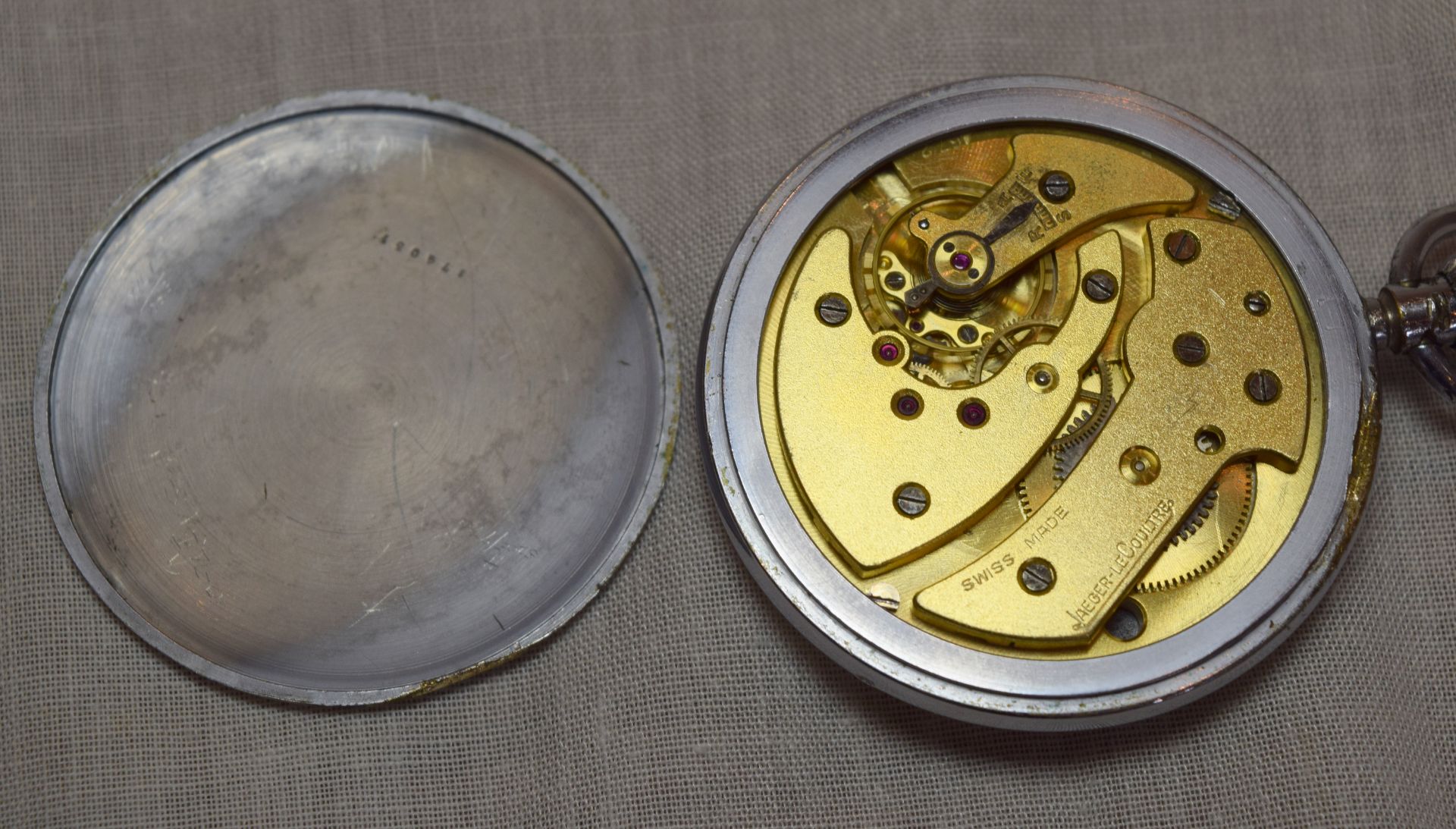Jaeger LeCoultre WW2 Military Pocket Watch - Image 6 of 6