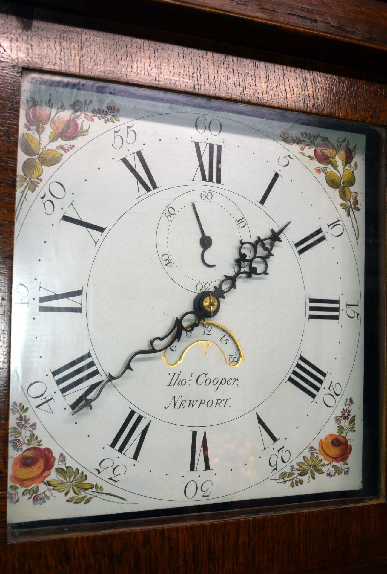 Thomas Cooper of Newport Long Case Clock Recently Serviced ***Free UK delivery*** - Image 2 of 4