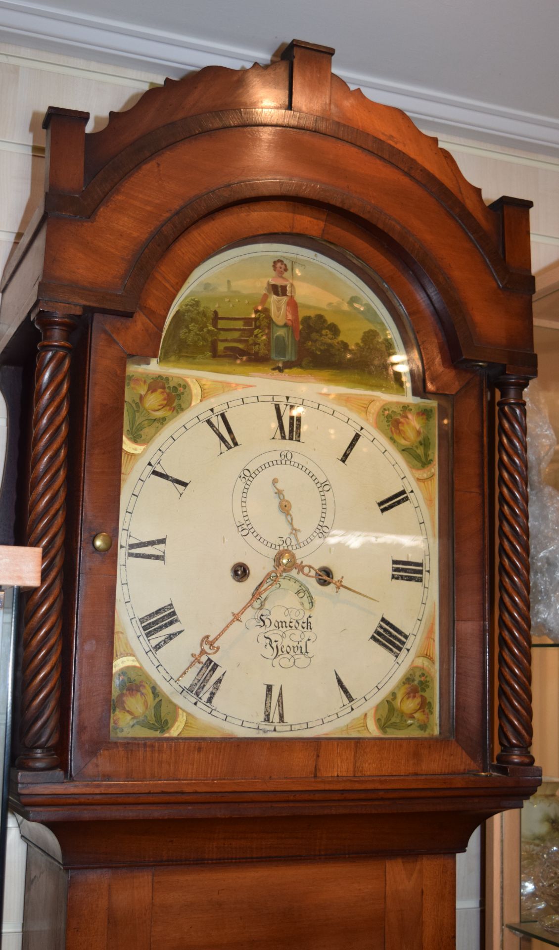 Hancocks of Yeovil 8 Day Long Case Clock Recently Serviced ***Free UK delivery*** - Image 8 of 9