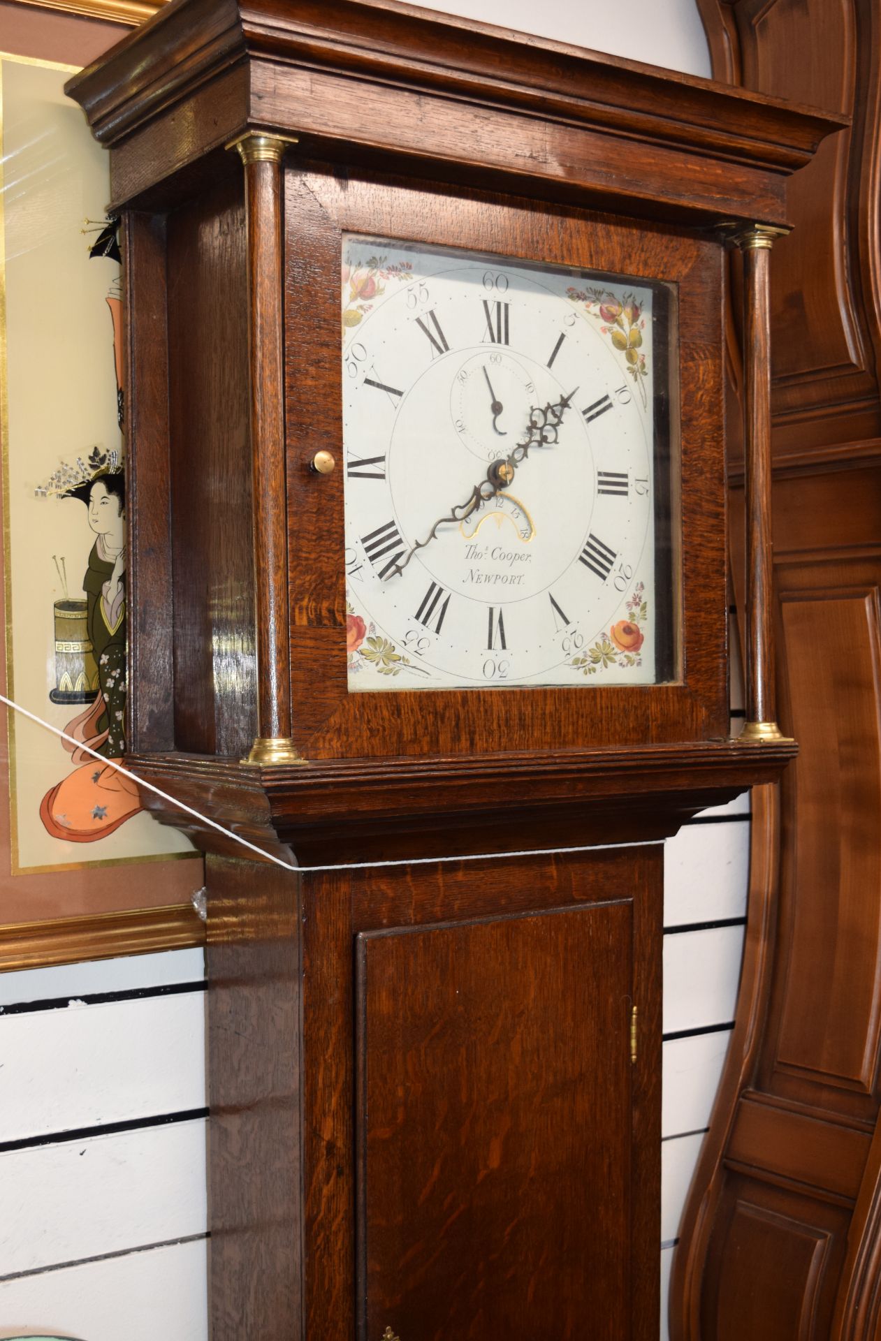 Thomas Cooper of Newport Long Case Clock Recently Serviced ***Free UK delivery***