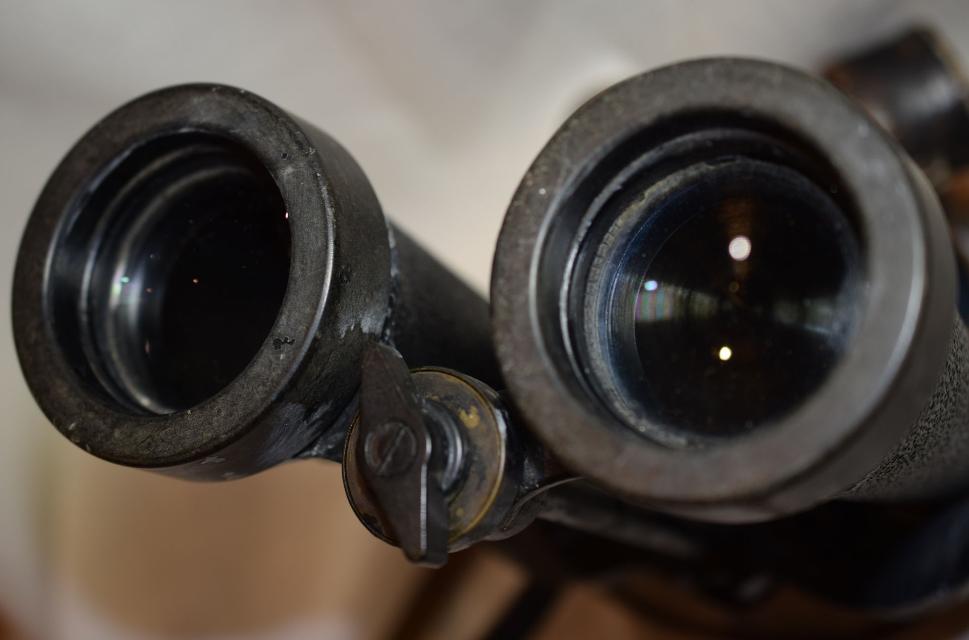 Barr & Stroud London British WWII Military Binoculars 7x50 c1940 NO RESERVE! - Image 6 of 7