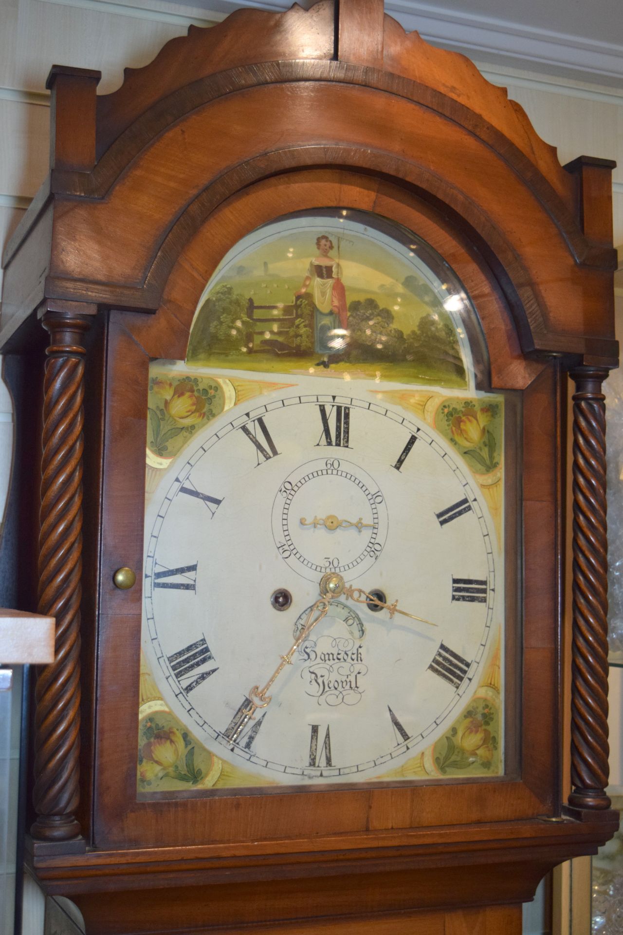 Hancocks of Yeovil 8 Day Long Case Clock Recently Serviced ***Free UK delivery*** - Image 2 of 9