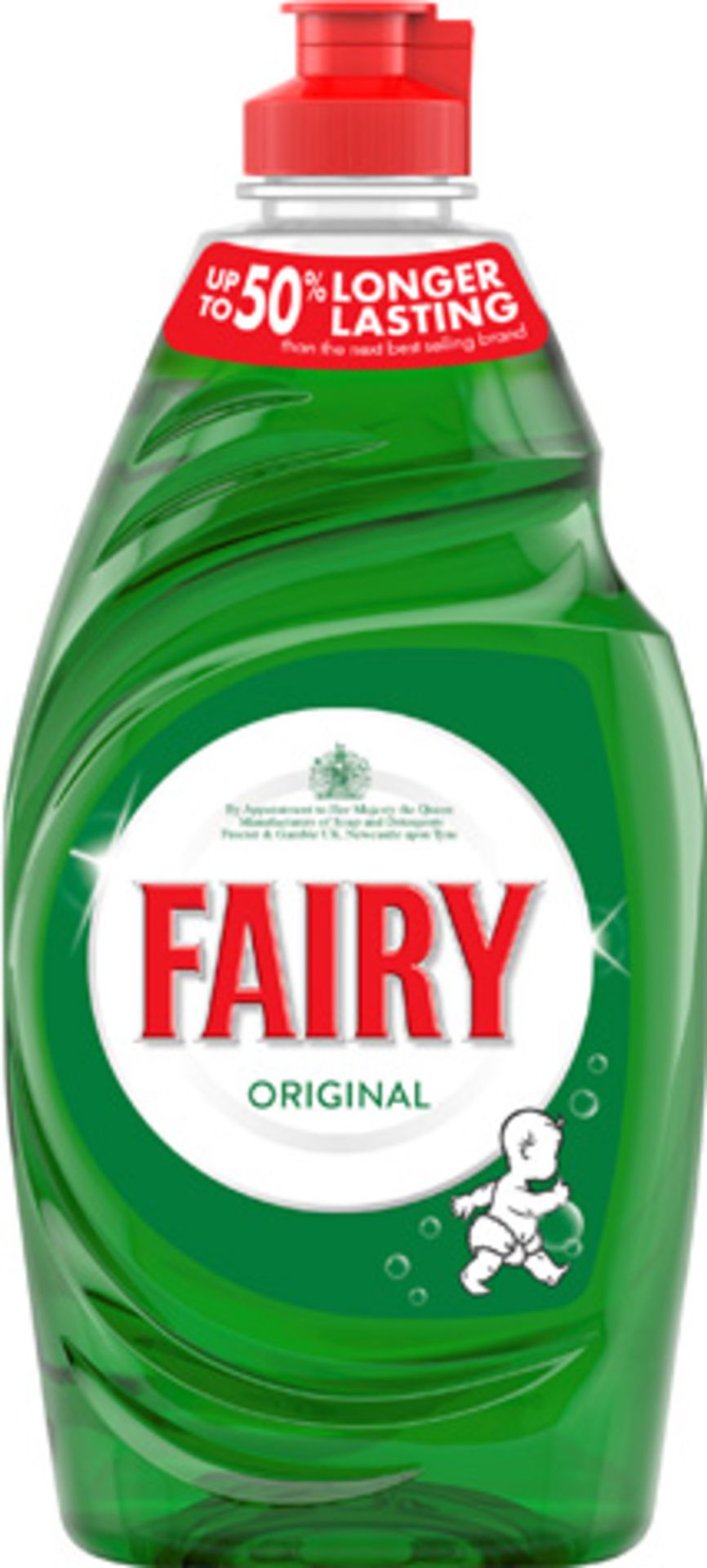 Fairy Washing Up Liquid Original 433ml x 100, Postage available by ParcelForce Express 48 £29.99