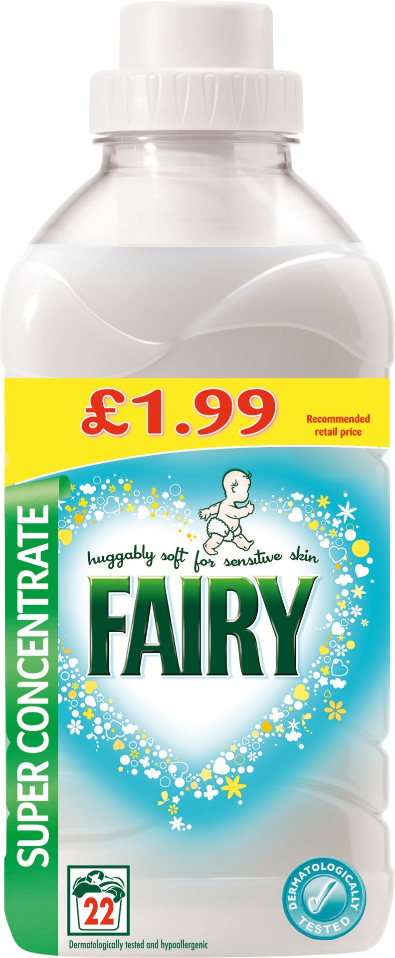 Fairy Fabric Conditioner 550ml x 8, Postage available by ParcelForce Express 48 £9.99