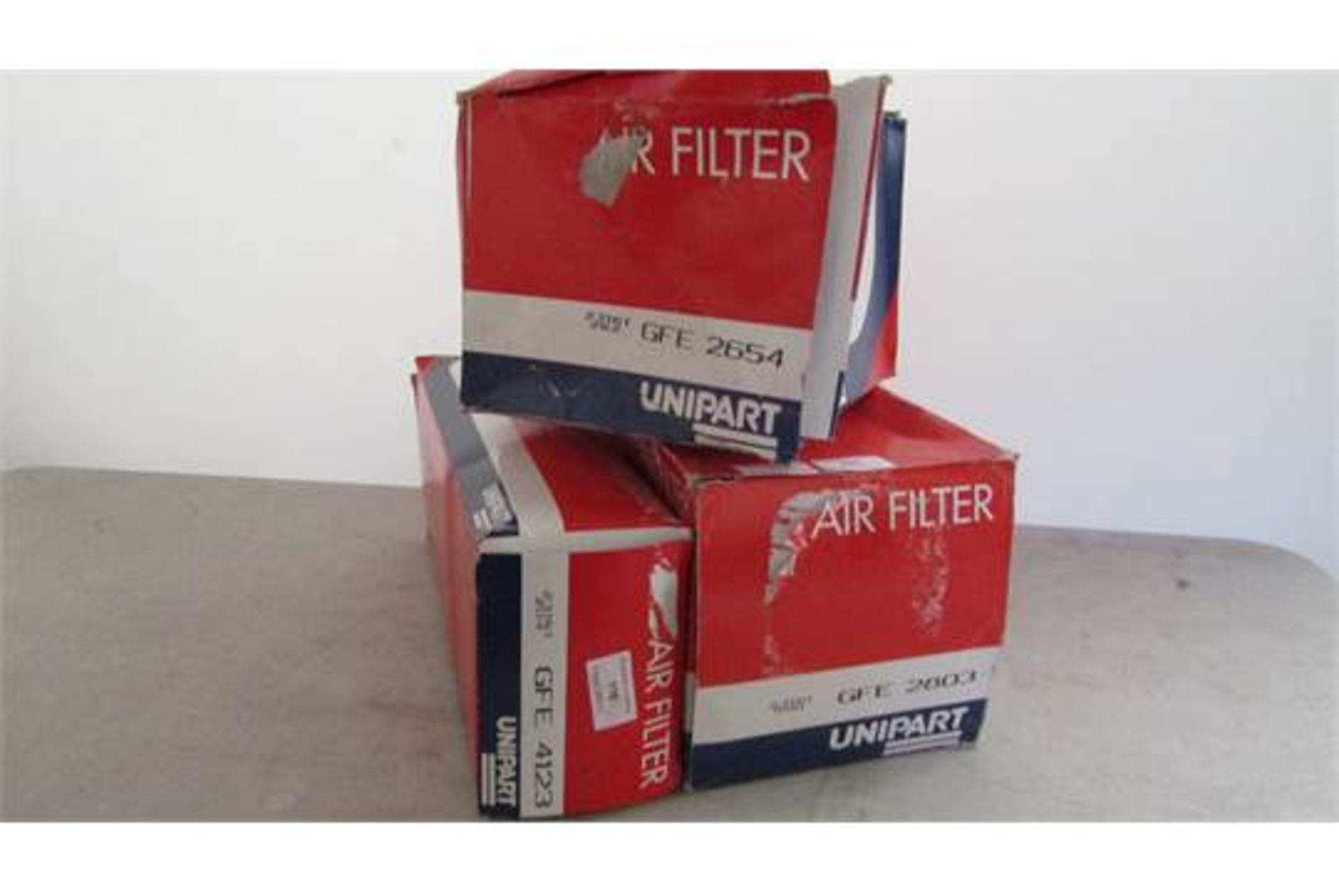 10x Various Car Air Filters from Euro parts all new damaged boxes