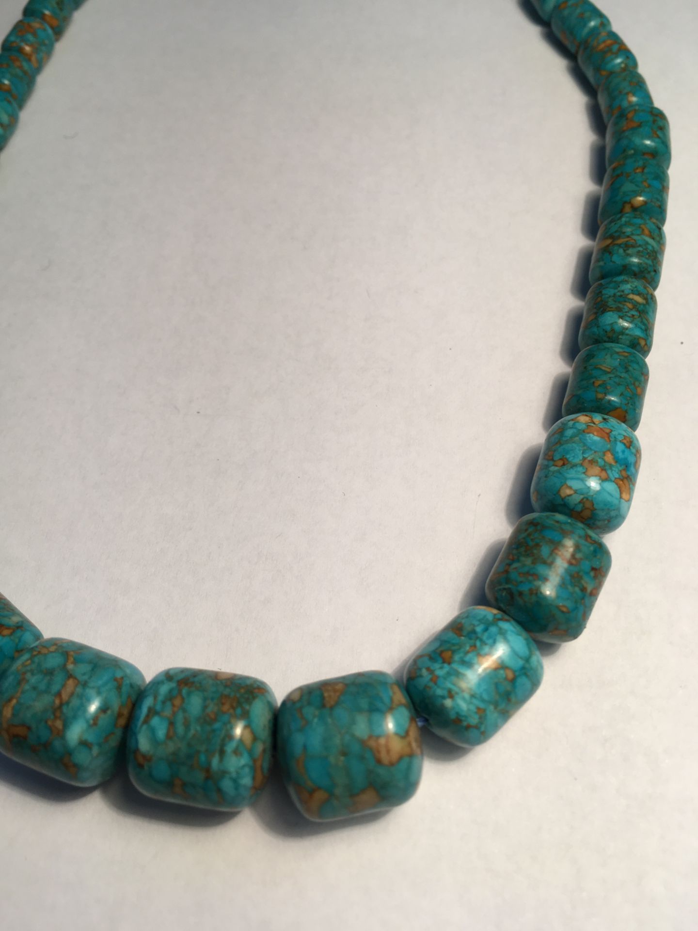 Green/Grey Sea Sediment Jasper Necklace