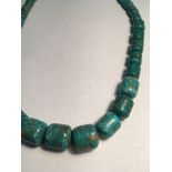 Green/Grey Sea Sediment Jasper Necklace