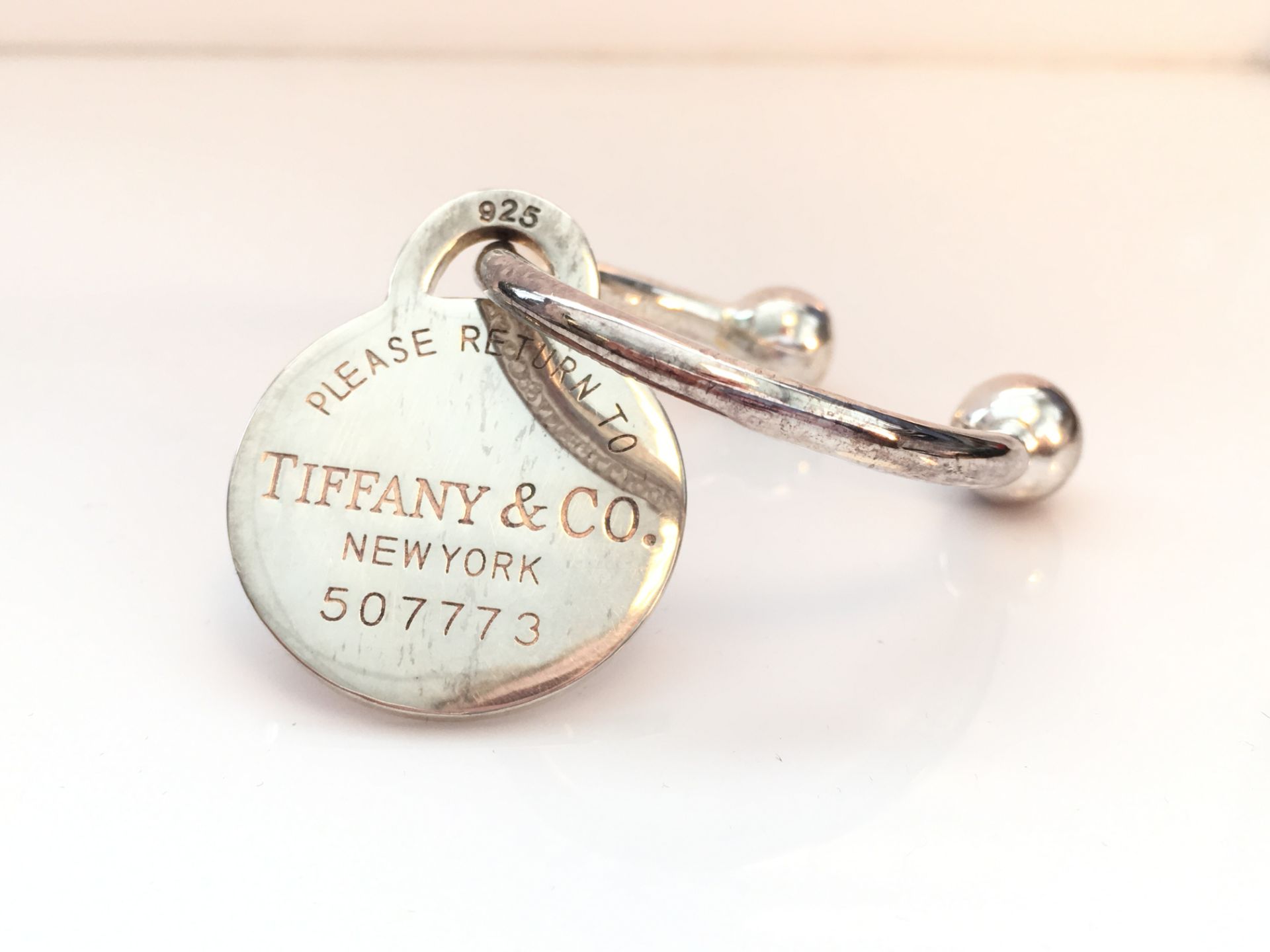 Tiffany Keyring with Box