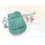 Tiffany Earrings with bag