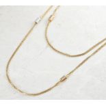 Boucheron 18k Yellow Gold Chain Necklace