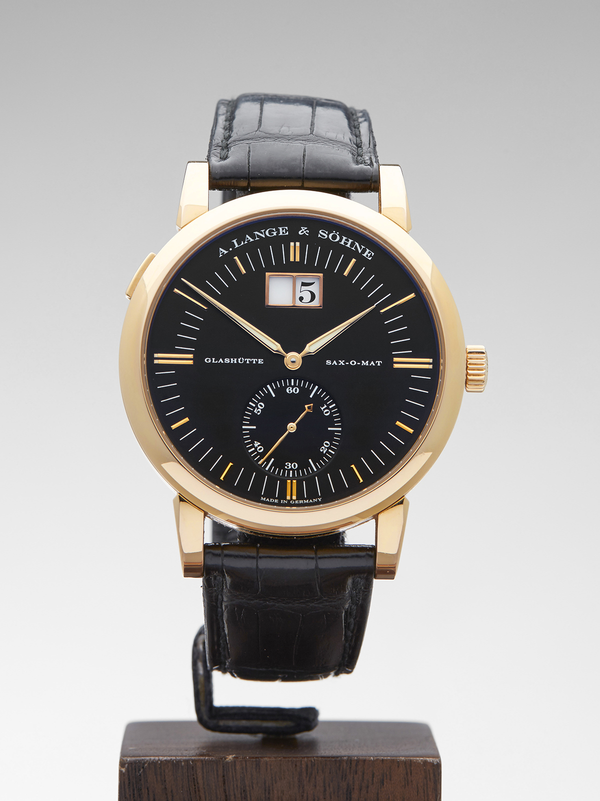 A. Lange & Sohne Grand Langematik Grand Langematik 40mm 18k Rose Gold 309.031 - Image 2 of 9