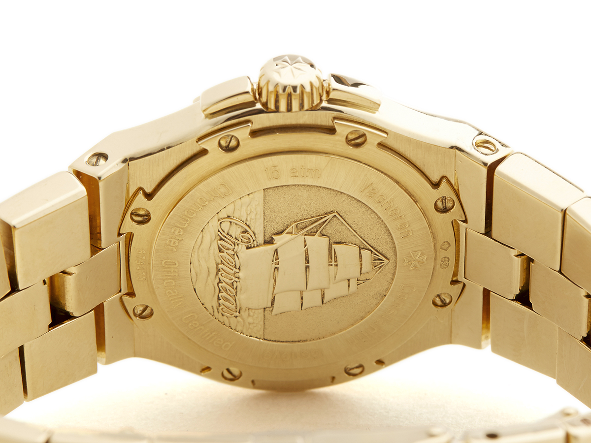 Vacheron Constantin Overseas Overseas 36.5mm 18k Yellow Gold 42050/423J - Image 8 of 8